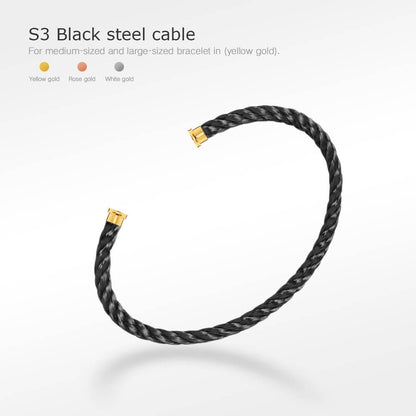 [Rosla]FORCE SERIES BRACELET CABLES 50 CHOICES (DIY SELECTION)