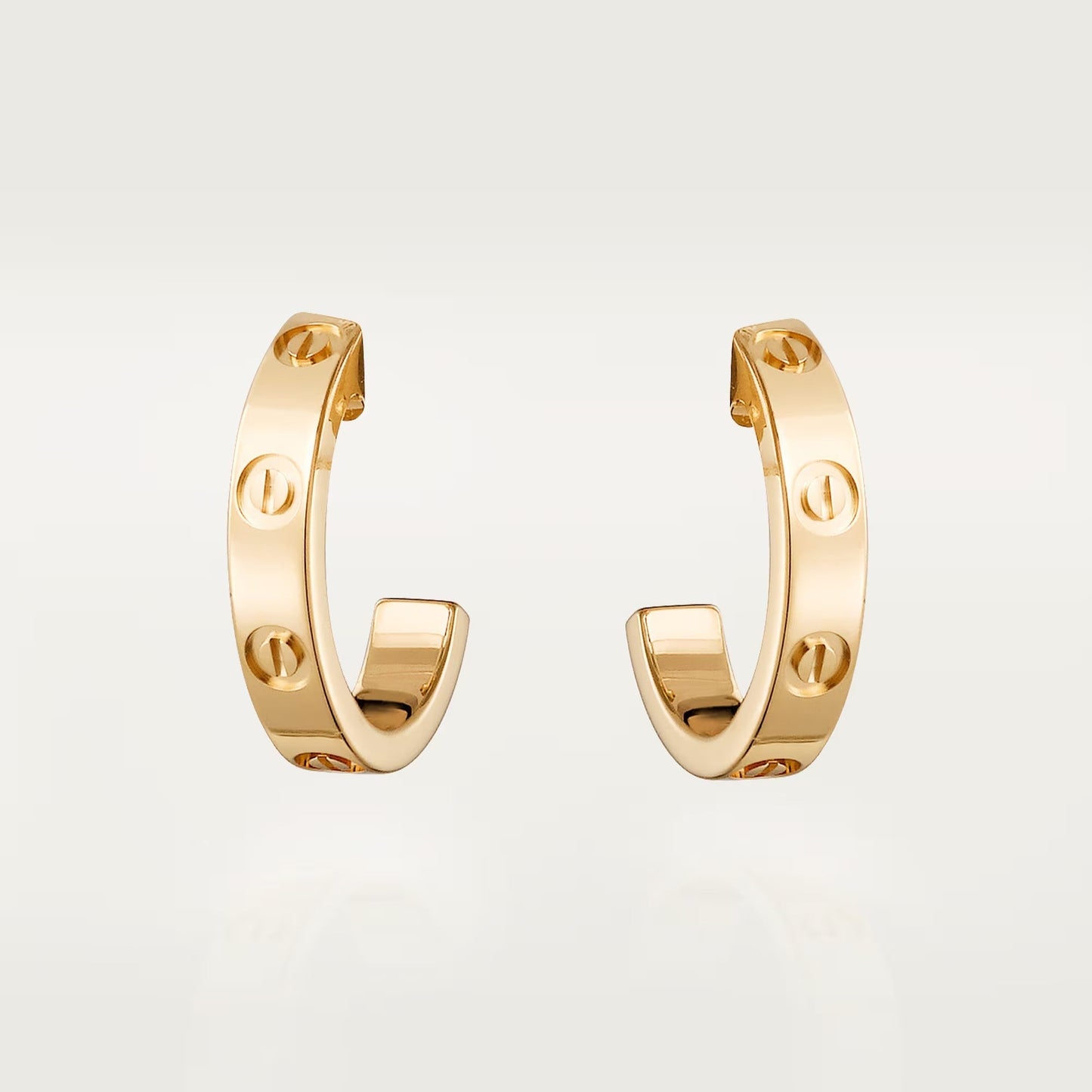 [Rosla]LOVE EARRINGS 2.65 MM NO DIAMOND SMALL
