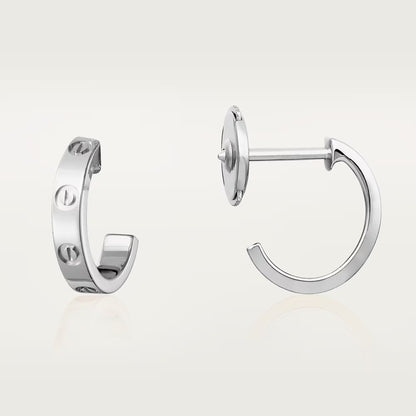 [Rosla]LOVE EARRINGS 2.65 MM NO DIAMOND SMALL