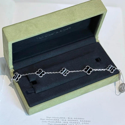 [Rosla] CLOVER 5 MOTIF PULSAR STONE BRACELET COLLECTION