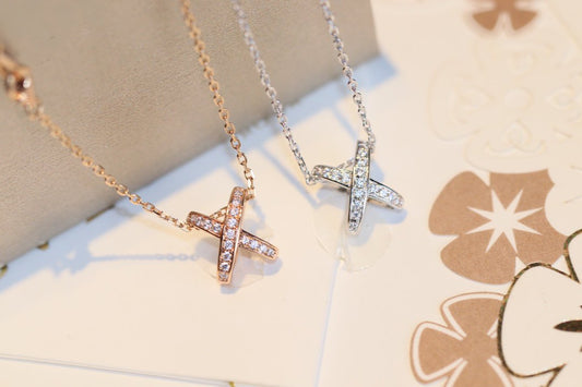 [Rosla]JEUX DE DIAMOND NECKLACE