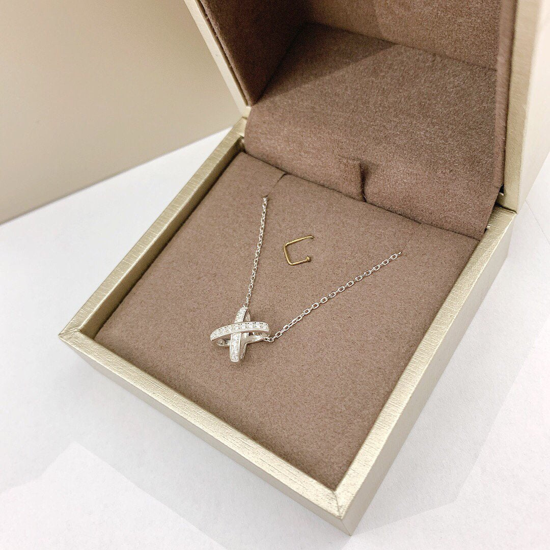 [Rosla]JEUX DE DIAMOND NECKLACE