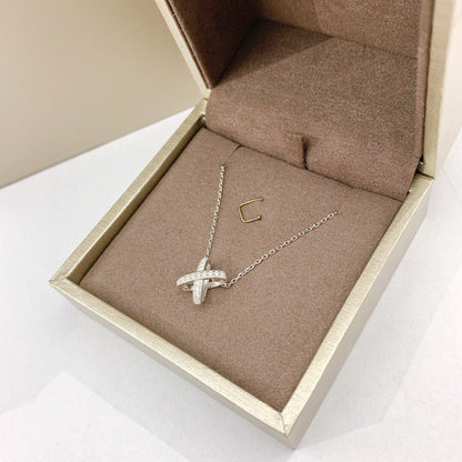 [Rosla]JEUX DE DIAMOND NECKLACE