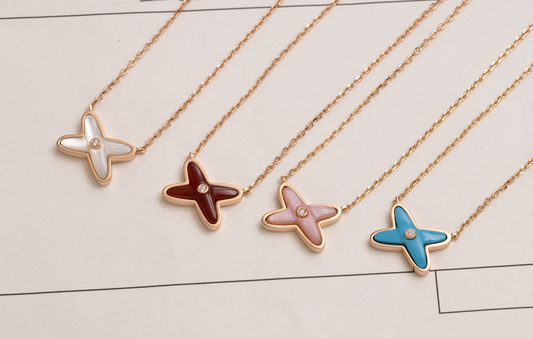 [Rosla]JEUX DE NECKLACE 1 DIAMOND