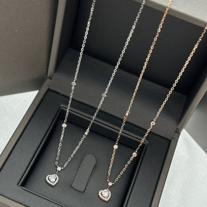 [Rosla]JOY HEART DIAMOND NECKLACE