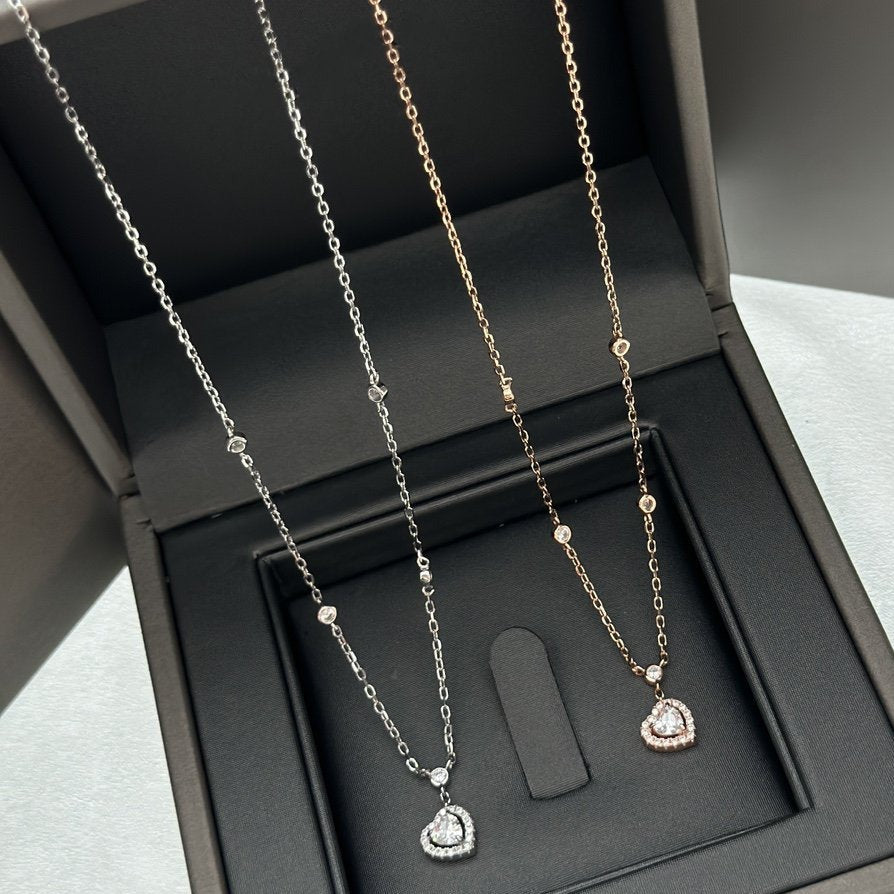 [Rosla]JOY HEART DIAMOND NECKLACE