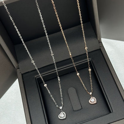 [Rosla]JOY HEART DIAMOND NECKLACE