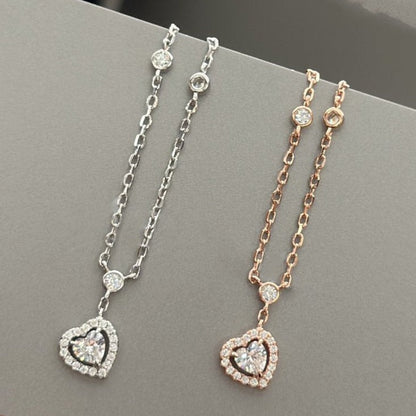 [Rosla]JOY HEART DIAMOND NECKLACE