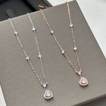 [Rosla]JOY HEART DIAMOND NECKLACE