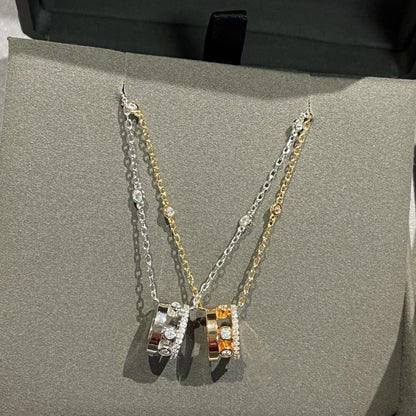 [Rosla]CHAIN MOVE ROMANE PEDAND NECKLACE
