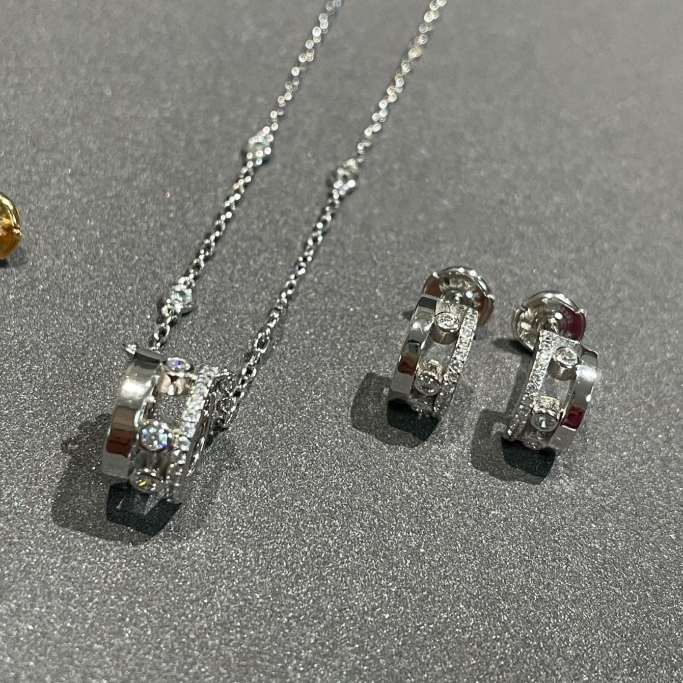 [Rosla]CHAIN MOVE ROMANE PEDAND NECKLACE