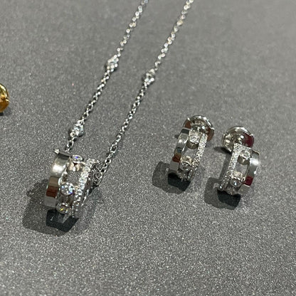 [Rosla]CHAIN MOVE ROMANE PEDAND NECKLACE