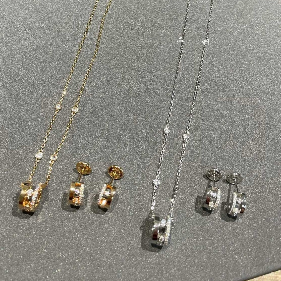[Rosla]CHAIN MOVE ROMANE PEDAND NECKLACE