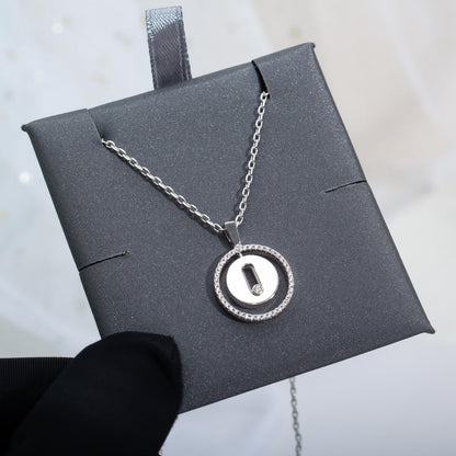 [Rosla]LUCKY MOVE PM NECKLACE SILVER DIAMOND