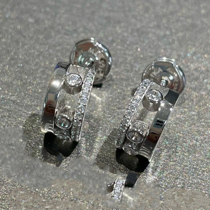 [Rosla]MOVE ROMANE EARRINGS DIAMOND