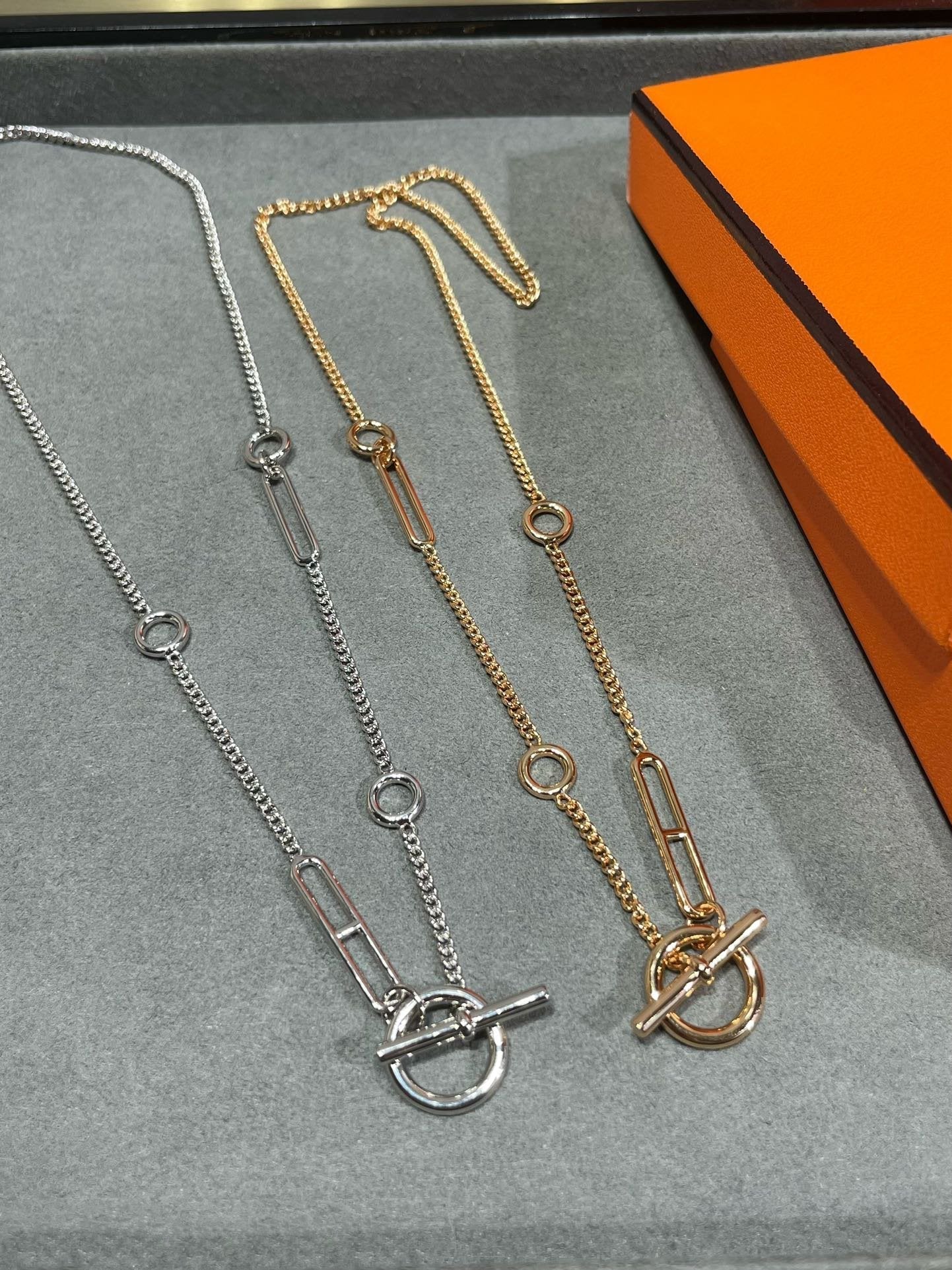 [Rosla]HM STERLING CHAINE D'ANCRE HEART