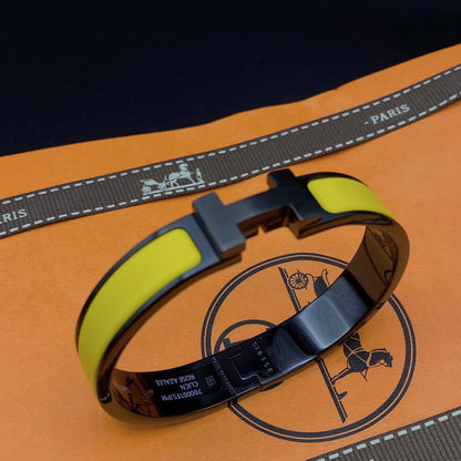 [Rosla]CLIC HM SO BLACK YELLOW BRACELET