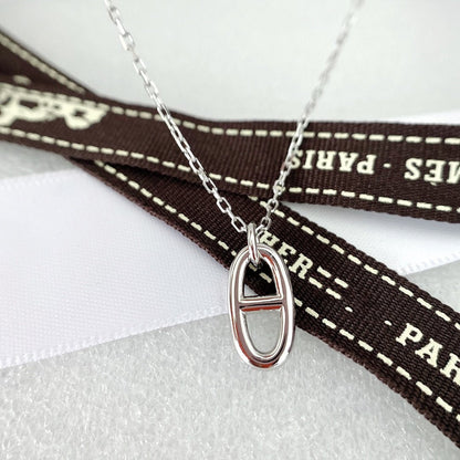 [Rosla]HM PIG NOSE NECKLACE