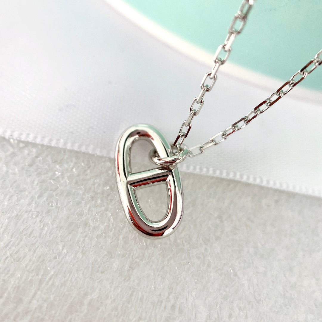 [Rosla]HM PIG NOSE NECKLACE