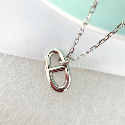 [Rosla]HM PIG NOSE NECKLACE