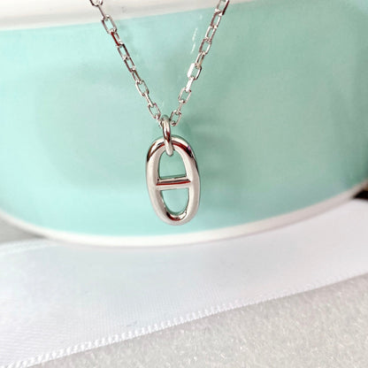 [Rosla]HM PIG NOSE NECKLACE