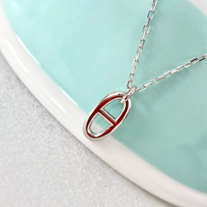[Rosla]HM PIG NOSE NECKLACE