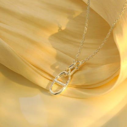 [Rosla]HM CHAINE D'ANCRE PENDANT NECKLACE STERLING SILVER