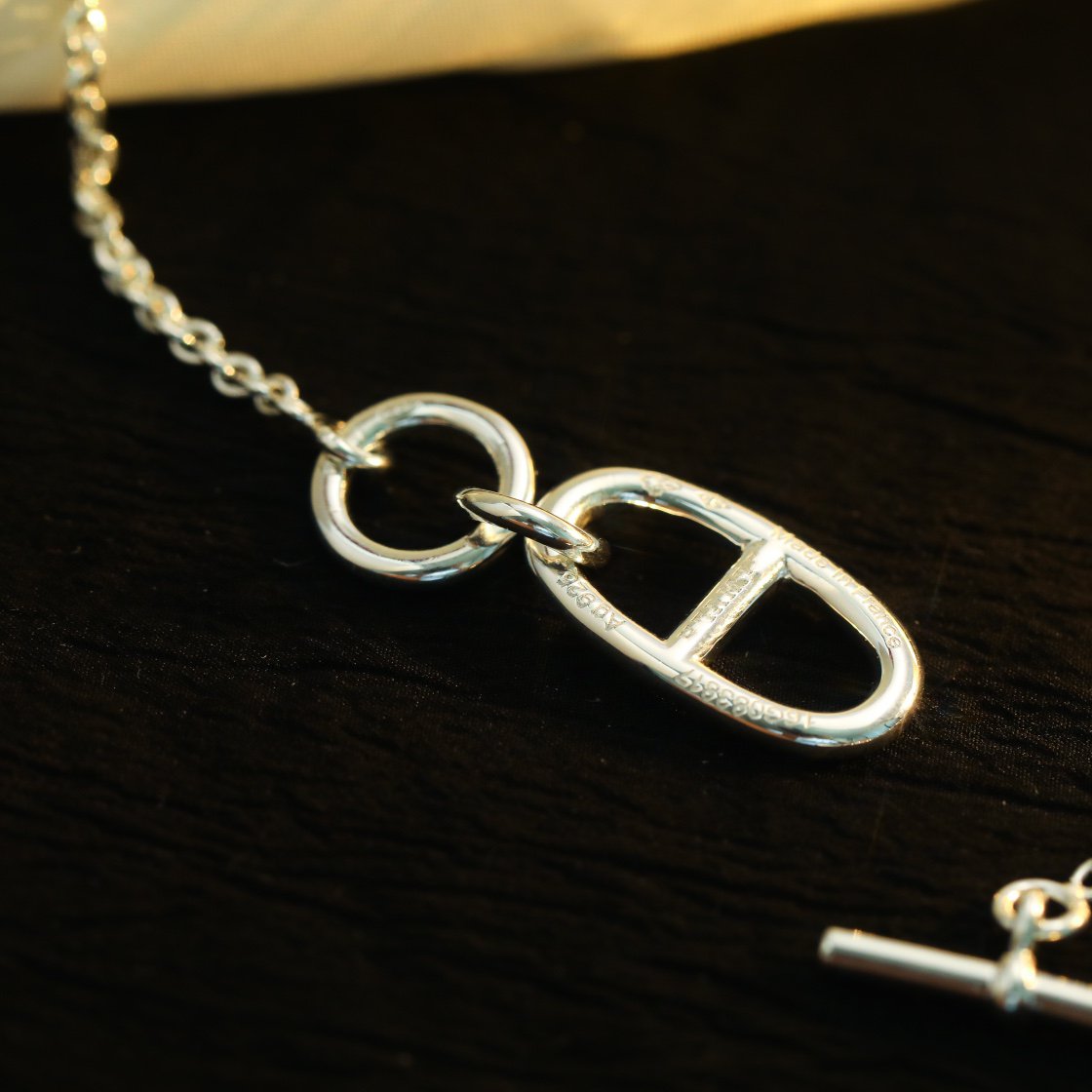 [Rosla]HM CHAINE D'ANCRE PENDANT NECKLACE STERLING SILVER