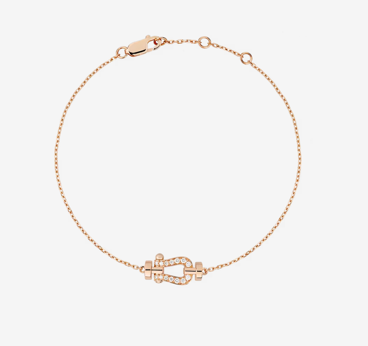 [Rosla]FORCE 10 FULL DIAMOND BUCKLE CHAIN LINK MINI MODEL