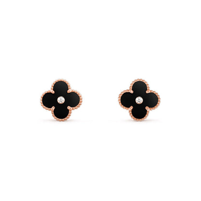 [Rosla]CLOVER  15MM DIAMOND EARRINGS COLLECTION