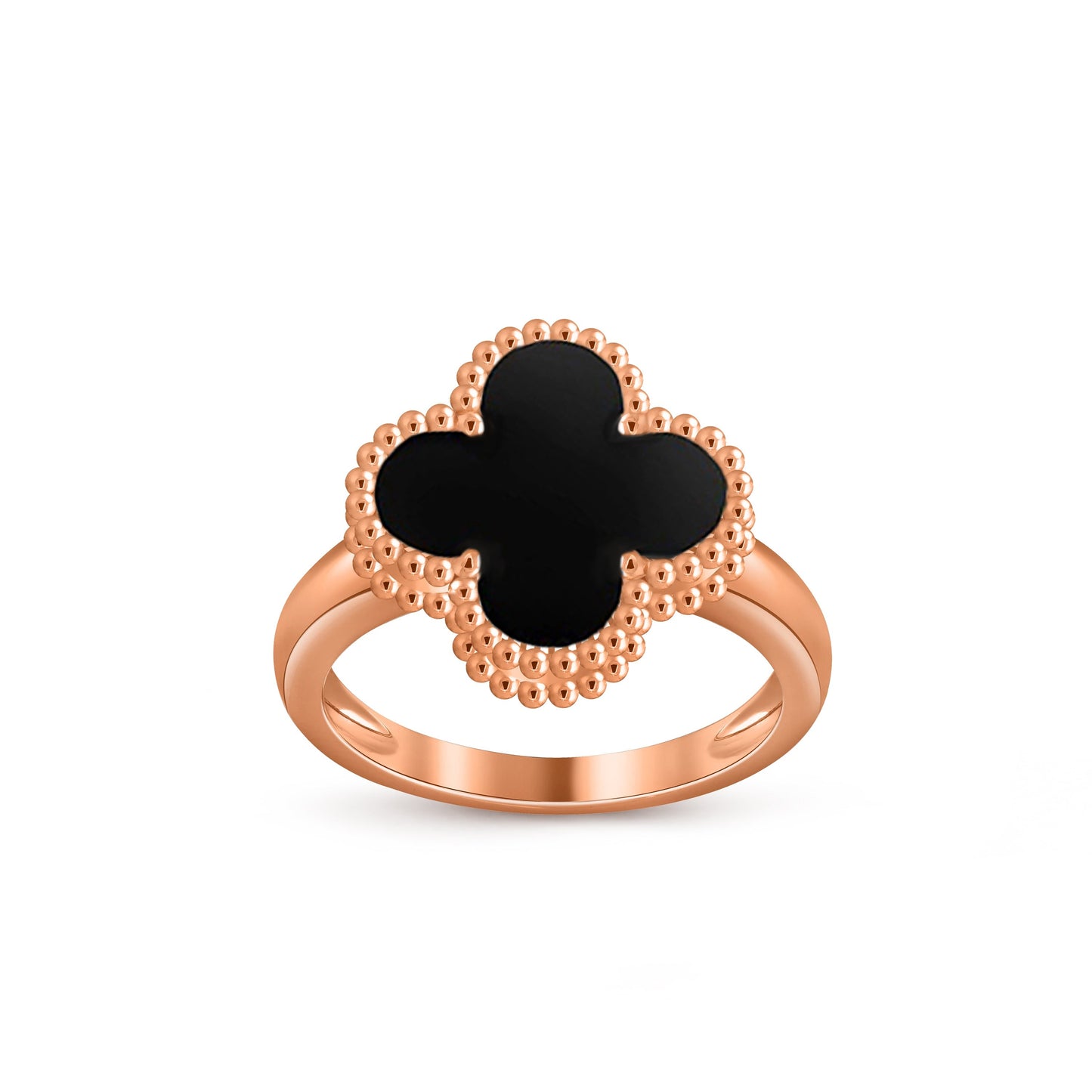[Rosla]CLOVER RING ROSE GOLD COLLECTION