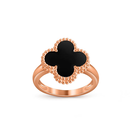 [Rosla]CLOVER RING ROSE GOLD COLLECTION