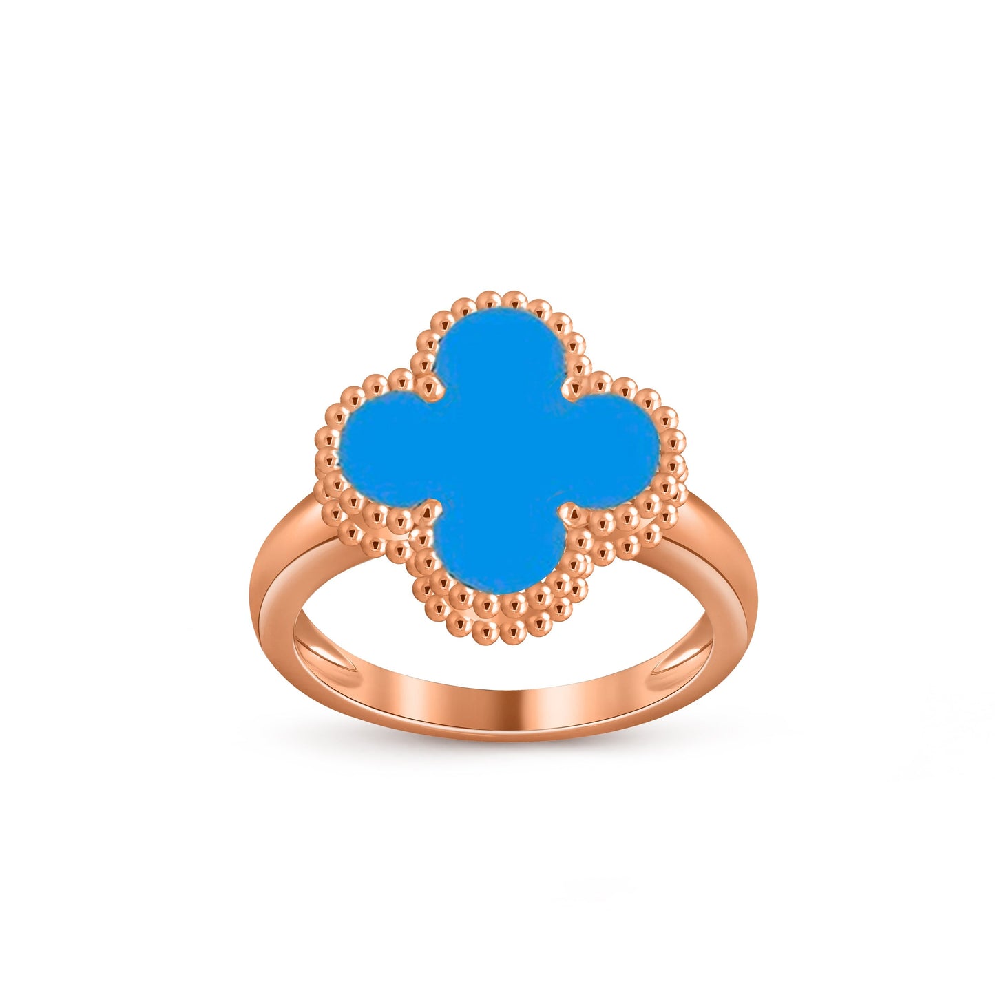 [Rosla]CLOVER RING ROSE GOLD COLLECTION
