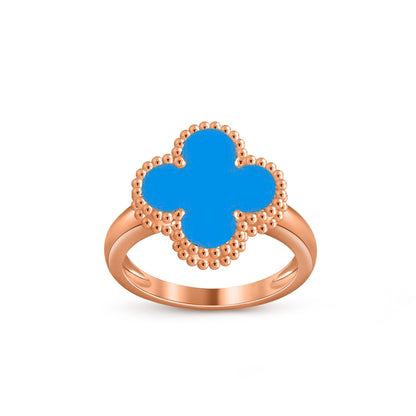 [Rosla]CLOVER RING ROSE GOLD COLLECTION