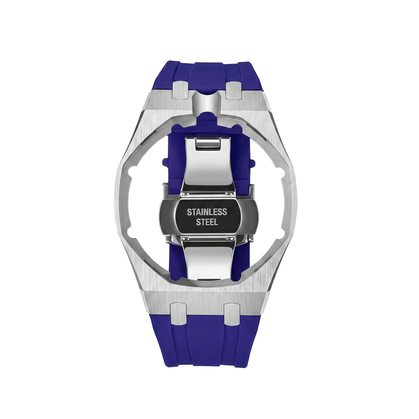 [Rosla]Royal Oak Pop Exclusive Steel Case & Silicone Strap With Cradle
