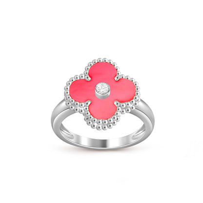 [Rosla]CLOVER SILVER DIOMND RING COLLECTION