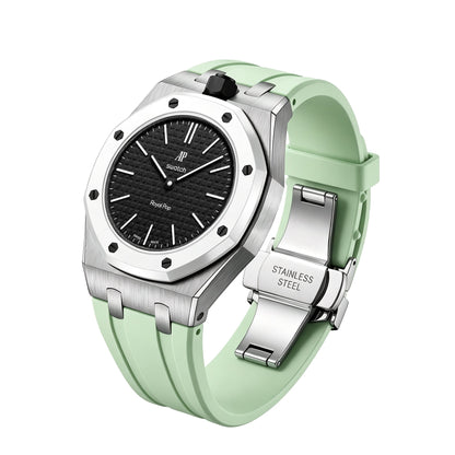 [Rosla]Royal Oak Pop Exclusive Steel Case & Silicone Strap With Cradle