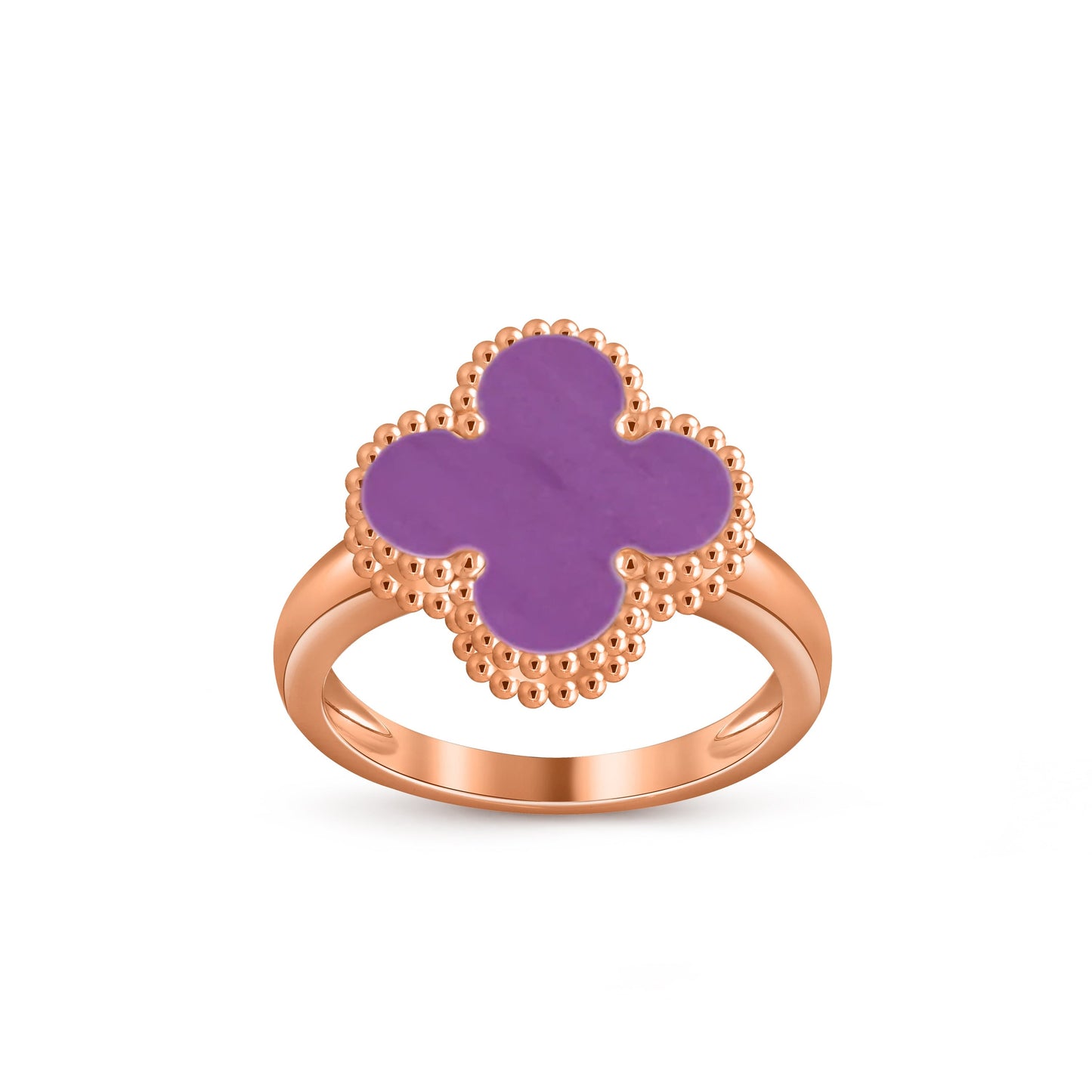 [Rosla]CLOVER RING ROSE GOLD COLLECTION