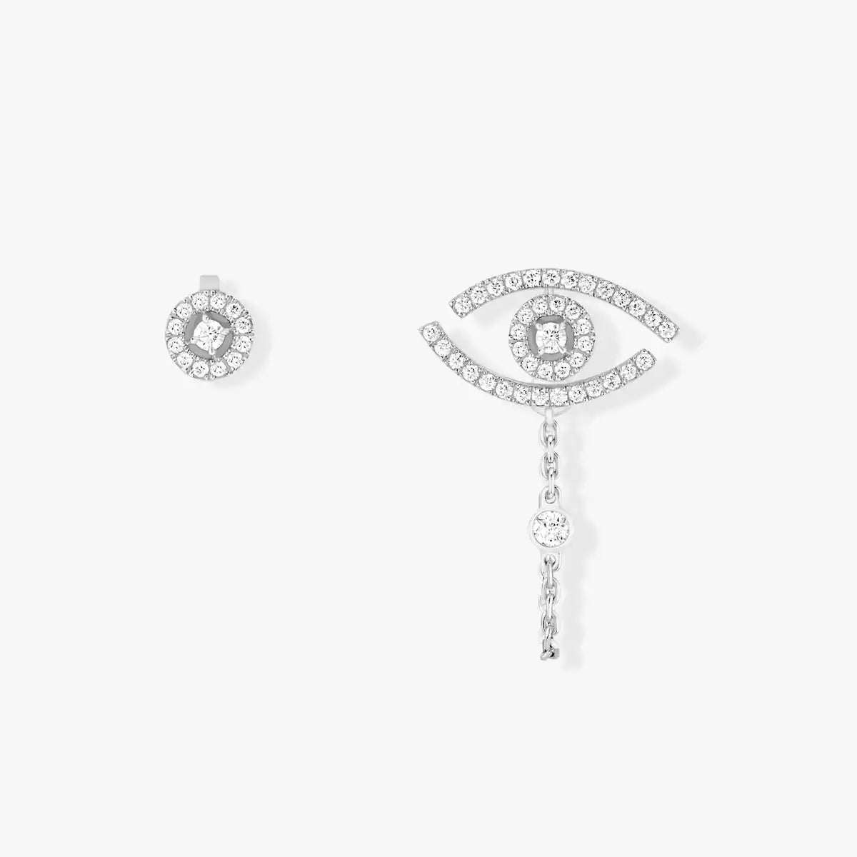 [Rosla]Lucky Eye Diamond Earrings