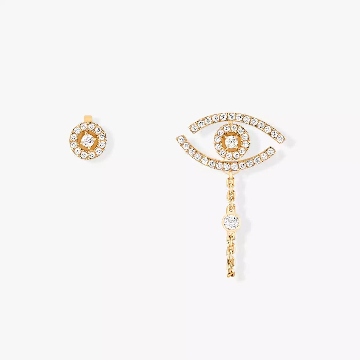 [Rosla]Lucky Eye Diamond Earrings