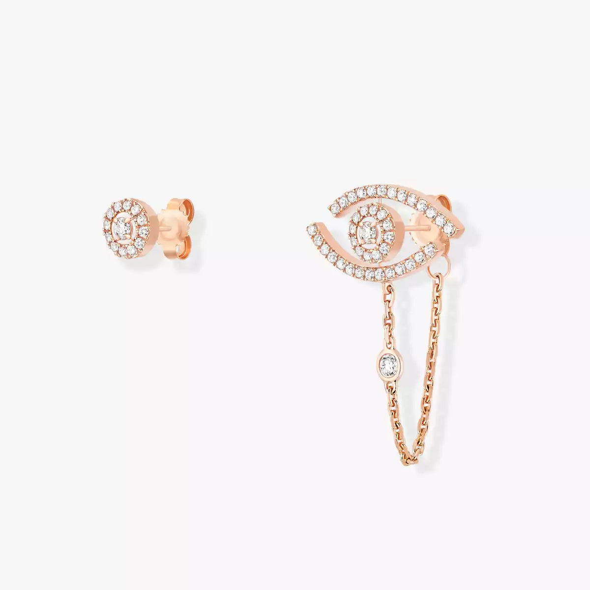 [Rosla]Lucky Eye Diamond Earrings