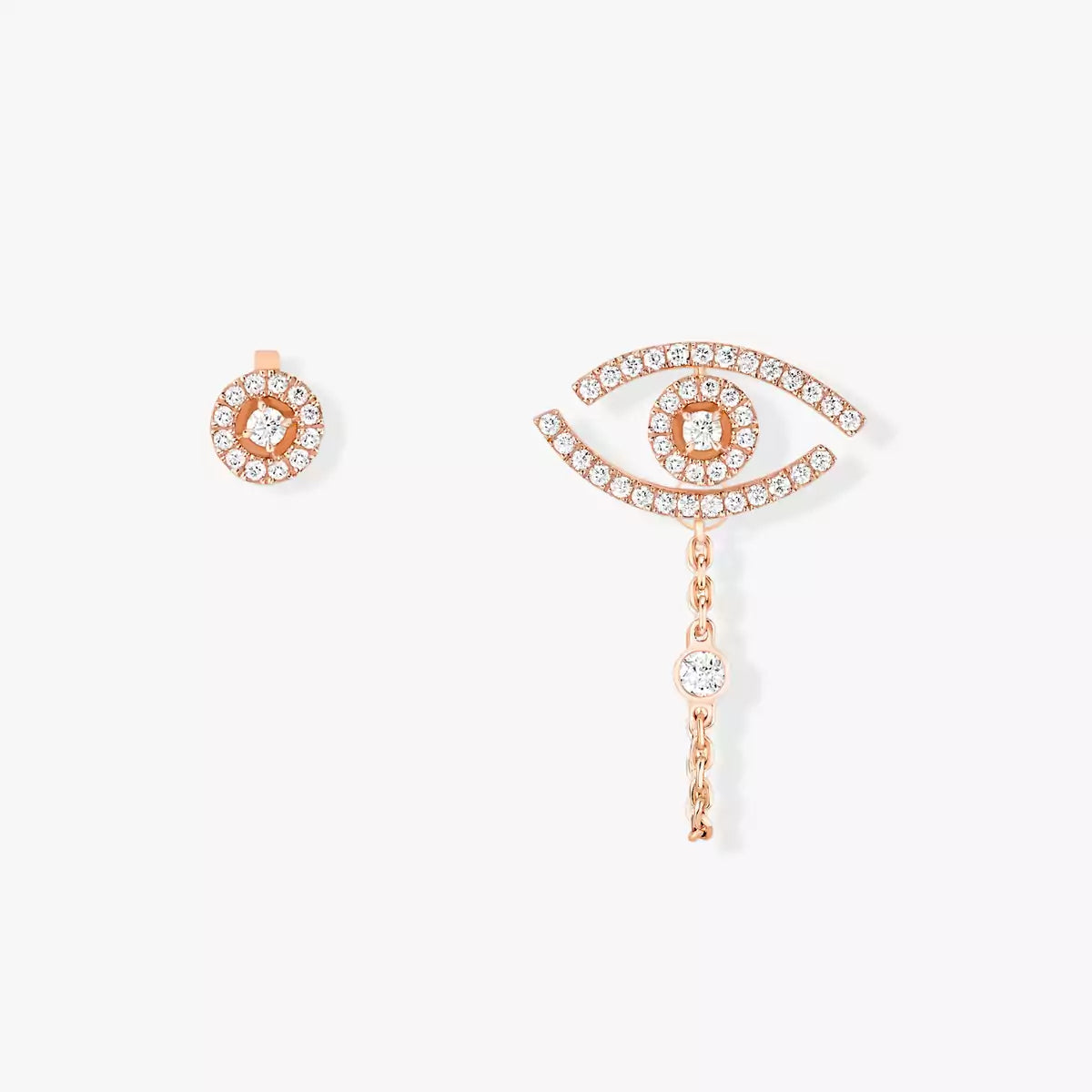 [Rosla]Lucky Eye Diamond Earrings