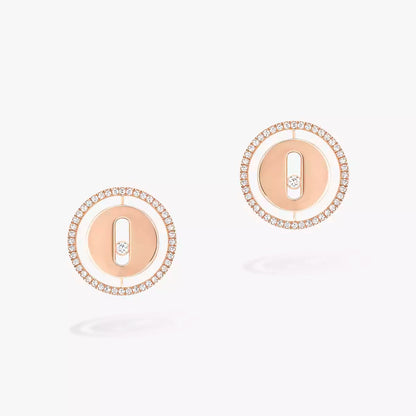 [Rosla]Lucky Move Diamond Earrings