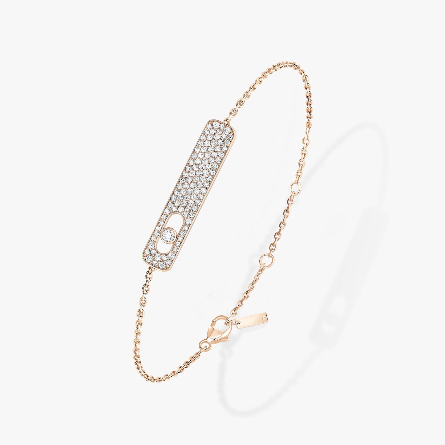 [Rosla]MOVE CLASSIQUE DIAMOND PAVED BRACELET