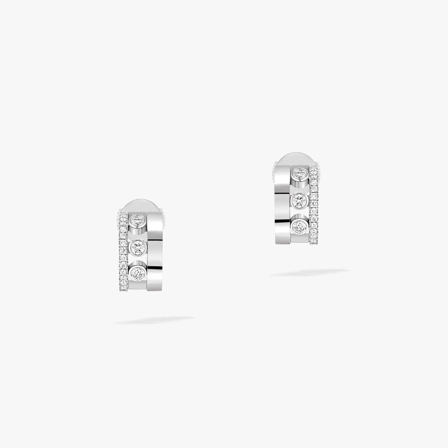 [Rosla]MOVE ROMANE EARRINGS DIAMOND