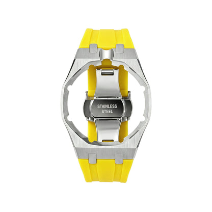 [Rosla]Royal Oak Pop Exclusive Steel Case & Silicone Strap With Cradle