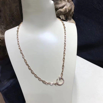 [Rosla]JUSTE NECKLACE FULL DIAMONDS