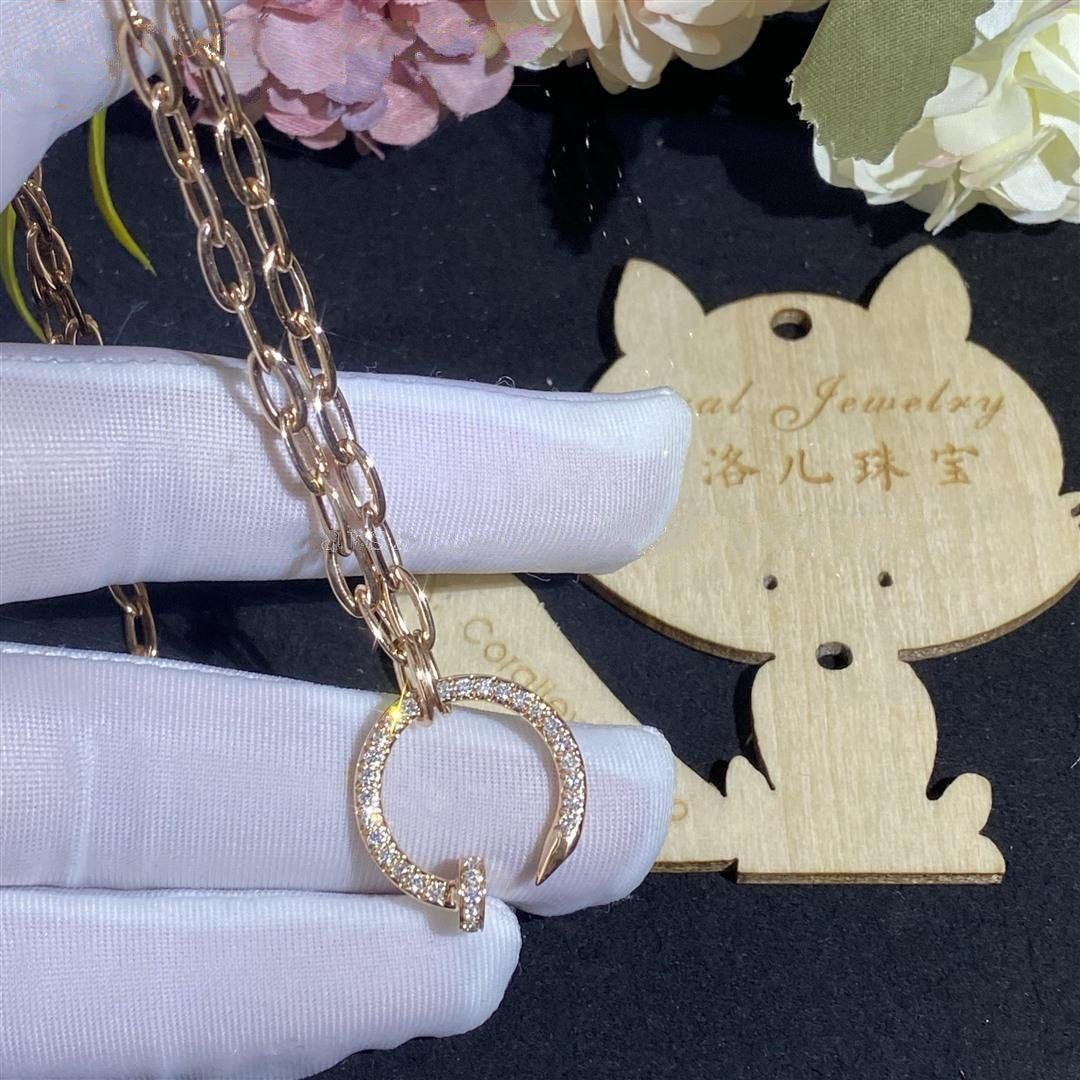 [Rosla]JUSTE NECKLACE FULL DIAMONDS