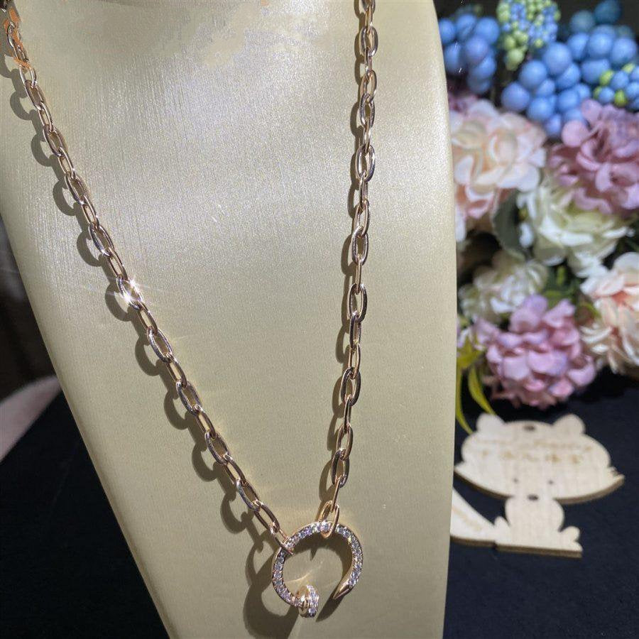 [Rosla]JUSTE NECKLACE DIAMONDS