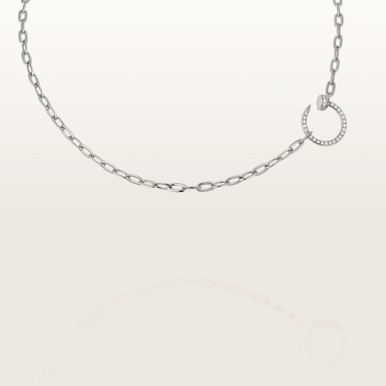 [Rosla]JUSTE NECKLACE FULL DIAMONDS